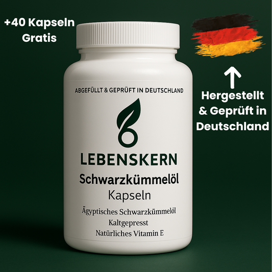 Ägyptisches Schwarzkümmelöl - 200 vegane Softgels